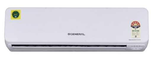 O General 2 Ton 5 Star Inverter Split AC (Copper Condenser, ASGG24CGTB-B, White)